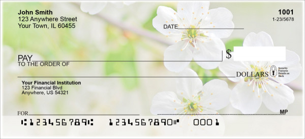 In Full Bloom Personal Checks | FLO-005