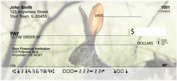 Rabbits Personal Checks | GCB-39