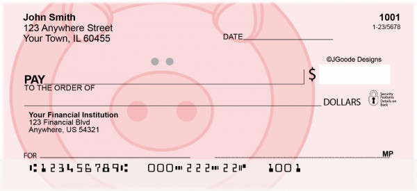 Jen Goode's Pigs Checks | JEN-03