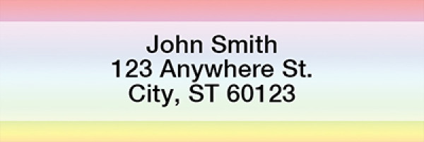 New Fantasy Rectangle Address Labels | LROPC-07