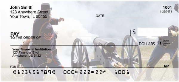 Civil War Personal Checks | MIL-20