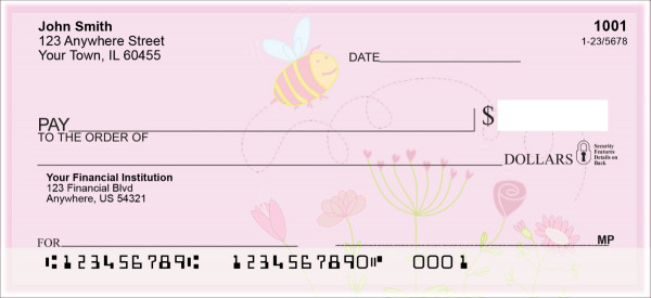 Bee Sweet Honey Personal Checks | NAT-82