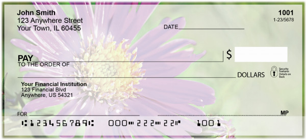Flowers Personal Checks | OPC-09