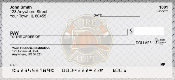 Firefighter Badges Personal Checks | PRO-53