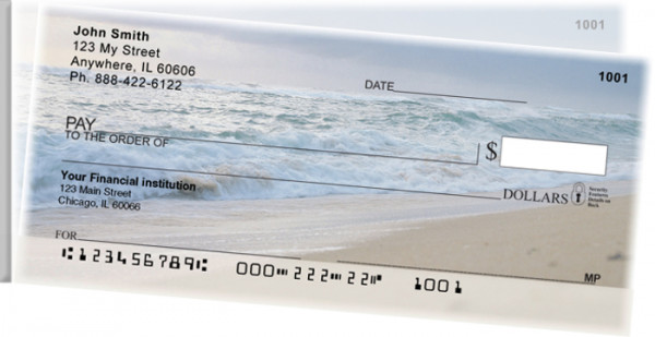Everchanging Beaches Side Tear Personal Checks | STSCE-21