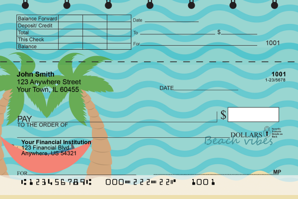 Summer Vibes Top Stub Checks | TSFUN-005